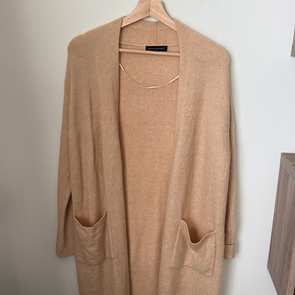 Banana Republic Light Brown Cardigan